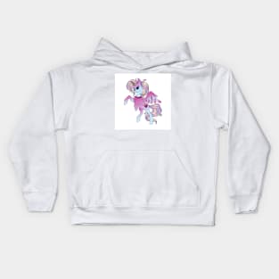 Unicorns 086 (Style:2) Kids Hoodie